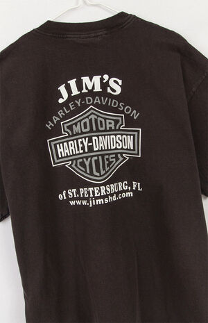 Upcycled Florida Harley T-Shirt image number 4