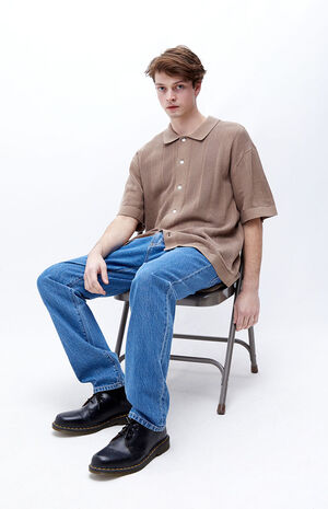 Button Down Polo Shirt image number 4