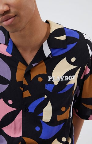 By PacSun Tri Dot Woven Camp Shirt image number 2