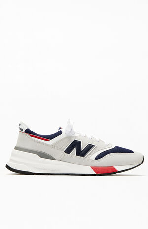 Grey & Navy 997 Sport Shoes image number 1