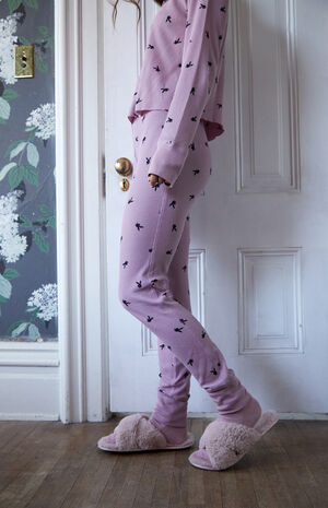 By PacSun Thermal Pajama Set image number 4