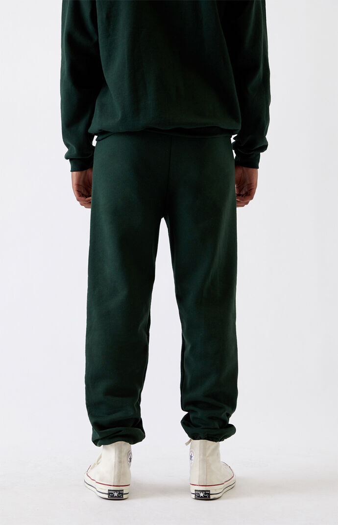 Green Logo Sweatpants