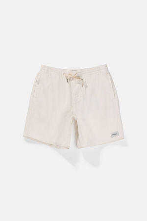 White Classic Corduroy Shorts image number 1