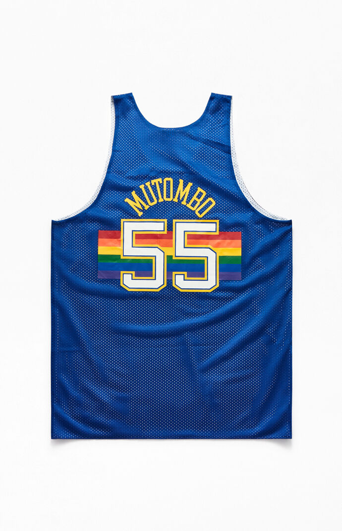 Nuggets Mutombo Reversible Basketball Jersey