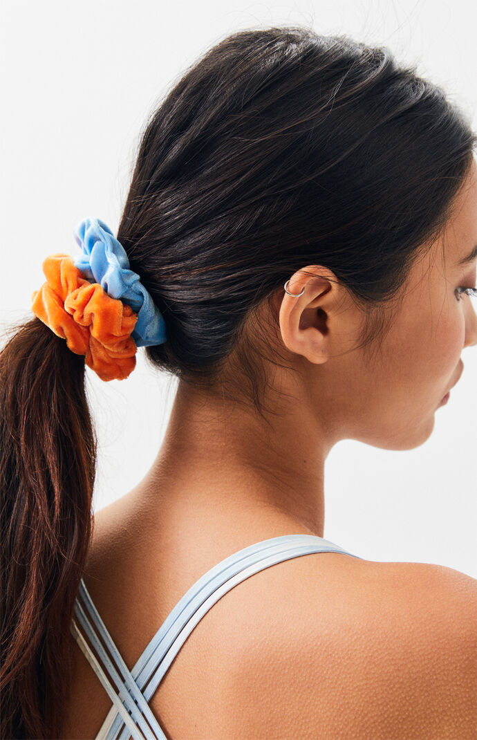 Neon Velvet Scrunchie Pack