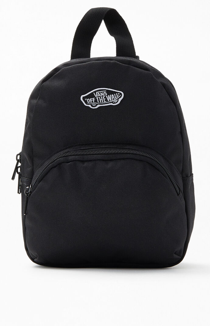 vans black backpack