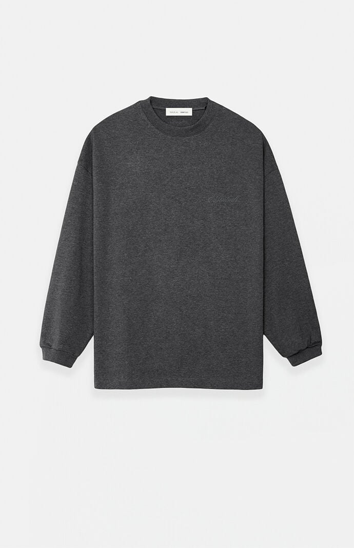 Fear of God Charcoal Heather Classic Long Sleeve T-Shirt