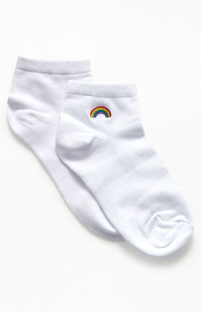 Rainbow Ankle Socks
