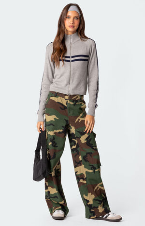 Carli Camo Cargo Pants image number 2