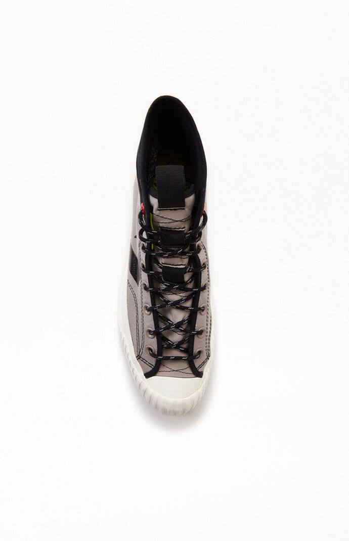 Tan & Black Bosey MC High-Top Shoes