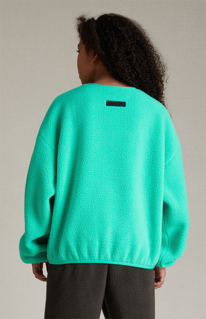 Fear of God Essentials Polar Fleece Short Mint Leaf