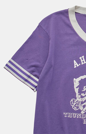 2000s Thundering Herd Jersey V-neck Graphic T-Shirt image number 3