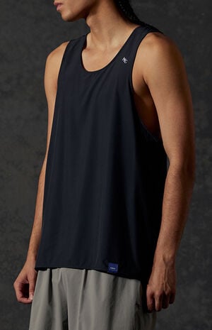 Black Active Standard Performance Tank Top image number 4