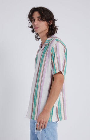 Striped Resort Button Down Shirt image number 3