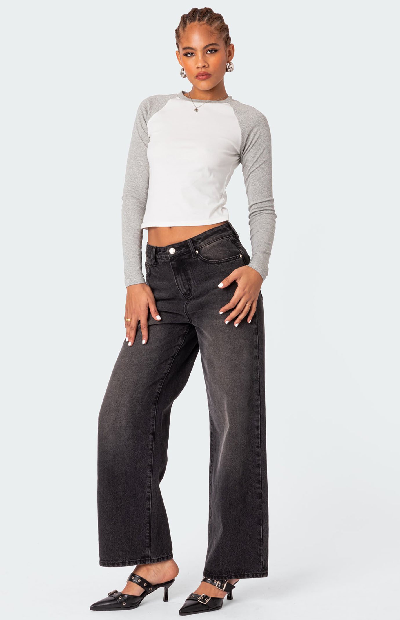 Edikted Raya Long Sleeve T-Shirt