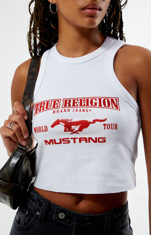 x Ford Mustang Racerback Tank Top image number 2