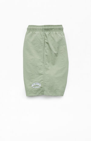 Green Collegiate 6" Swim Trunks image number 3