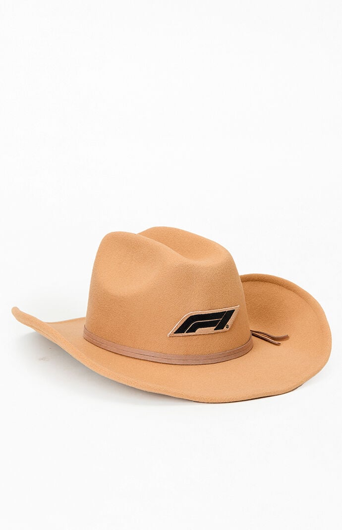 Formula 1 x Pacsun United States Grand Prix 2025 Wheat F1 Cowboy Hat