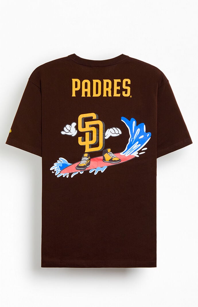 New Era Padres Surfer Cartoon T-Shirt
