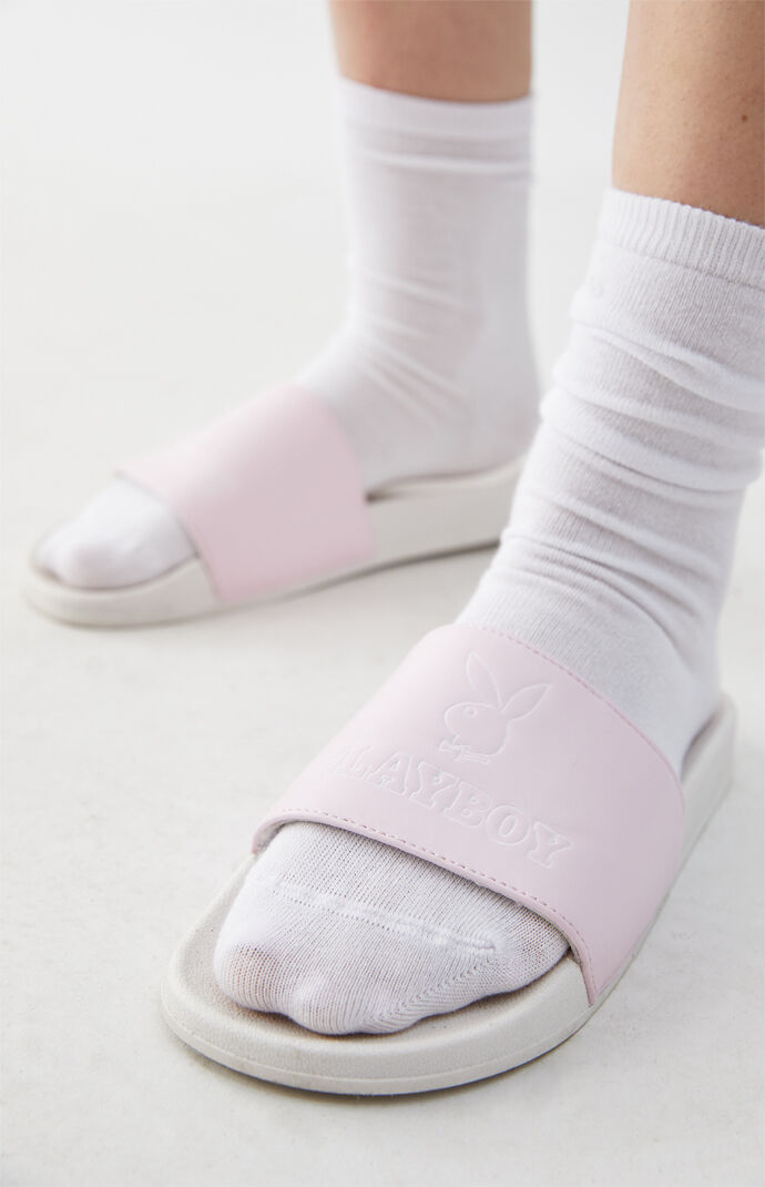 By PacSun Women's Bunny Slide Sandals