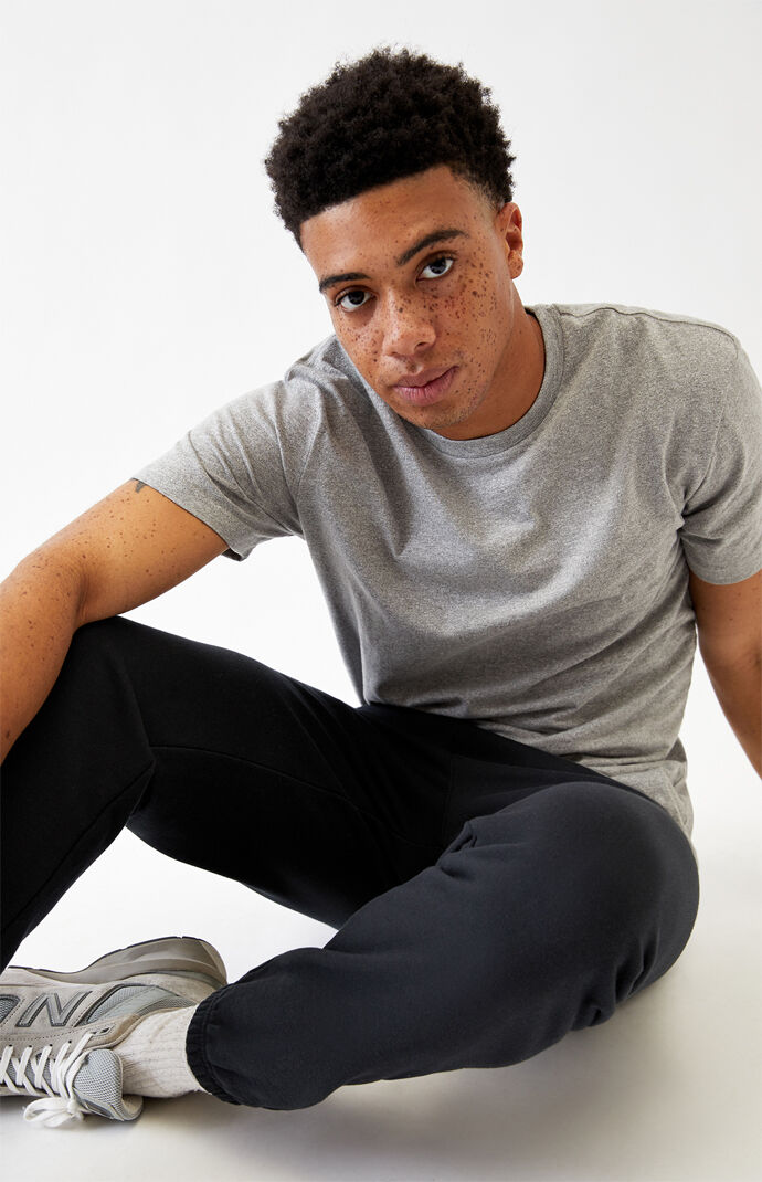 Gray & White Mocktwist T-Shirt