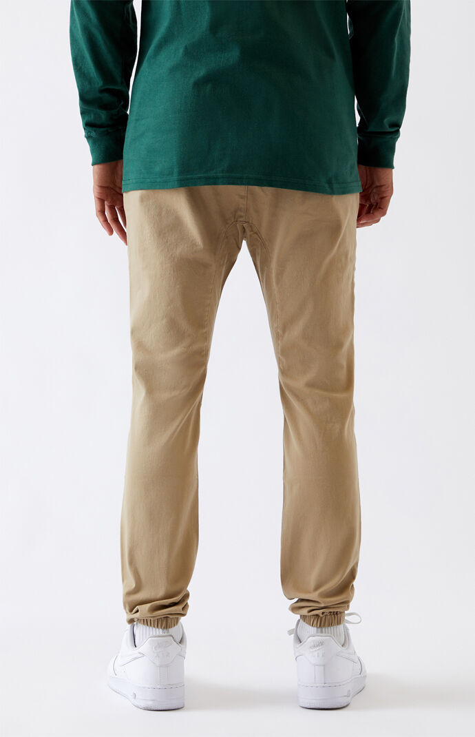 Pacsun khaki discount joggers