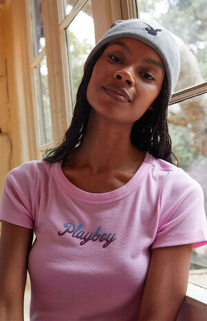 By PacSun Aurora Ribbed T-Shirt image number 4