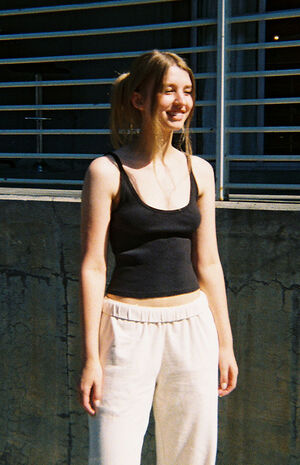 Black Beyonca Tank Top image number 1