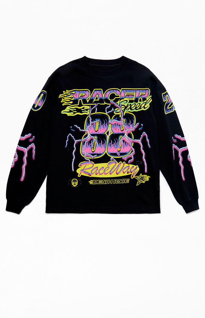 PacSun Racer 88 Oversized Long Sleeve T-Shirt | PacSun