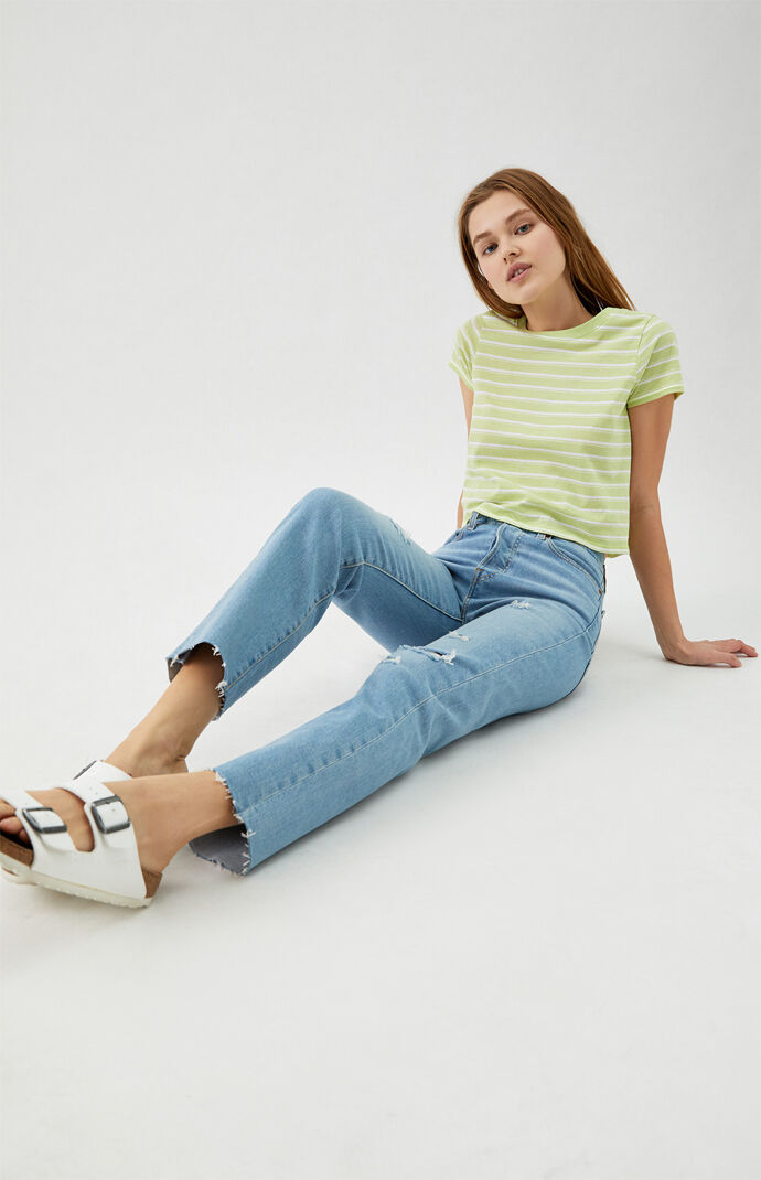 Medium Indigo Wedgie Straight Arctic Jeans