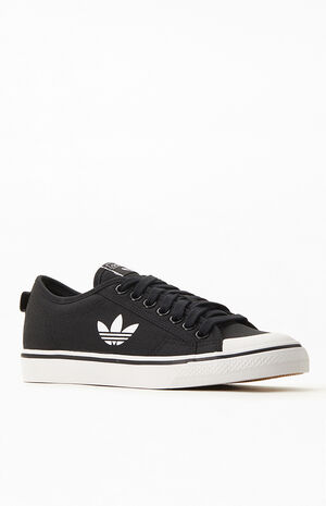 Women's Black Nizza Sneakers image number 1