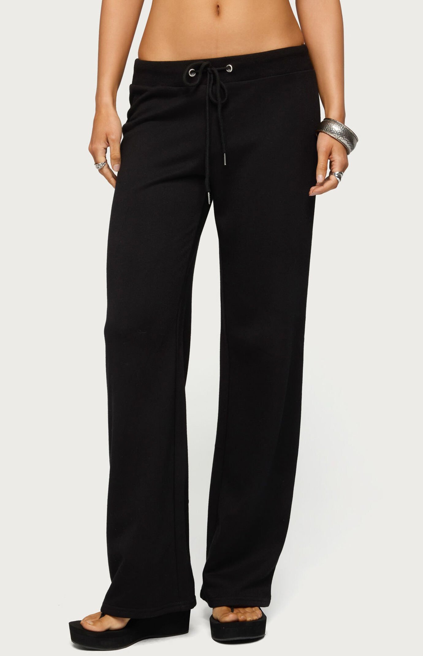 Edikted Quinn Straight Leg Sweatpants
