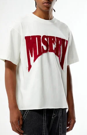 Misery Cropped Boxy T-Shirt image number 3