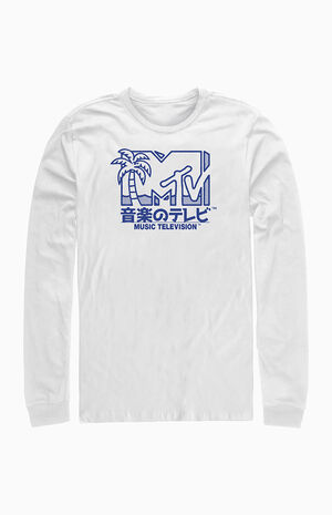 MTV Kanji Pop Long Sleeve T-Shirt image number 1