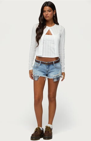 Adie Pointelle Cardigan image number 4