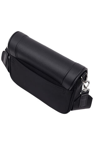 Black Classic Molded Crossbody Bag image number 8