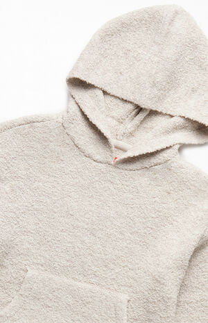 x PacSun Kids Boucle Knit Hoodie image number 2