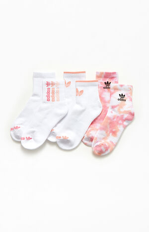 3 Pack Originals Pink Ankle Socks image number 2