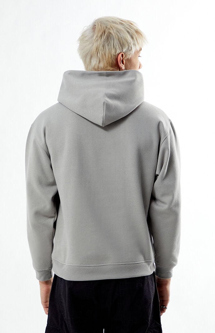 Pacsun Gray Solid Color Hoodie