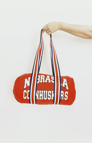 Upcycled Nebraska Cornhuskers Gym Bag image number 1