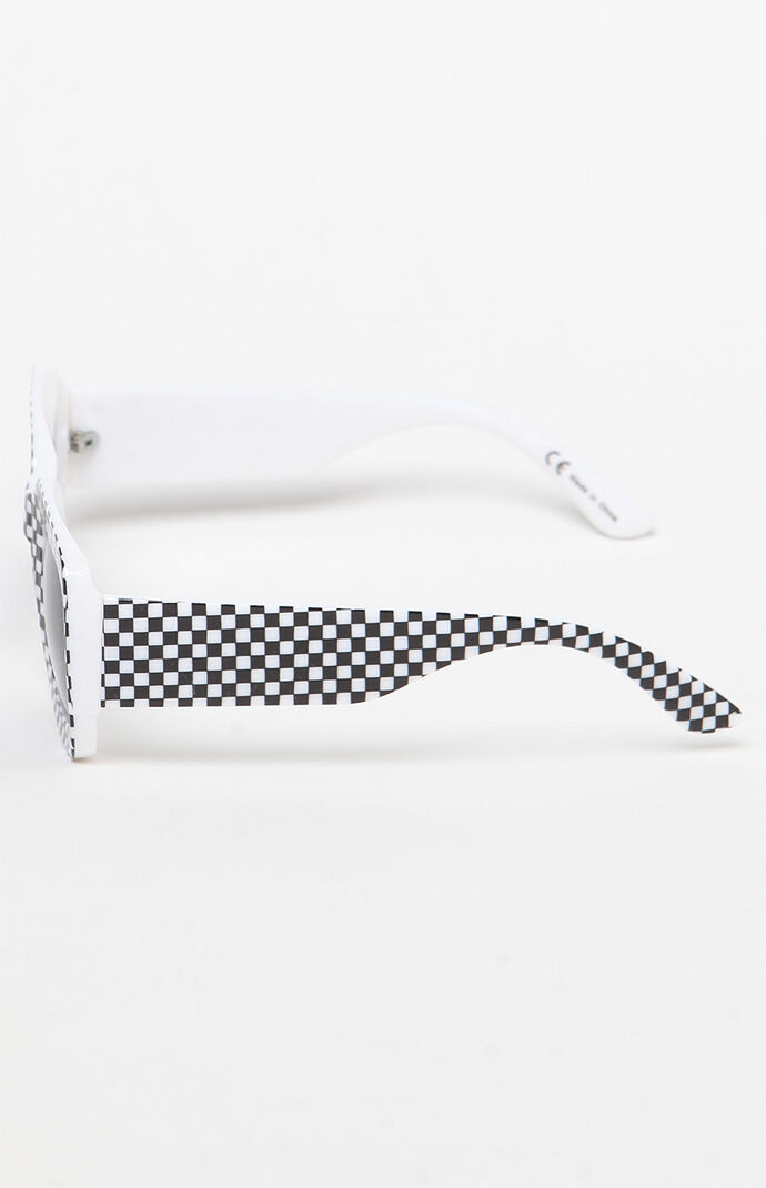 Checkered Square Sunglasses