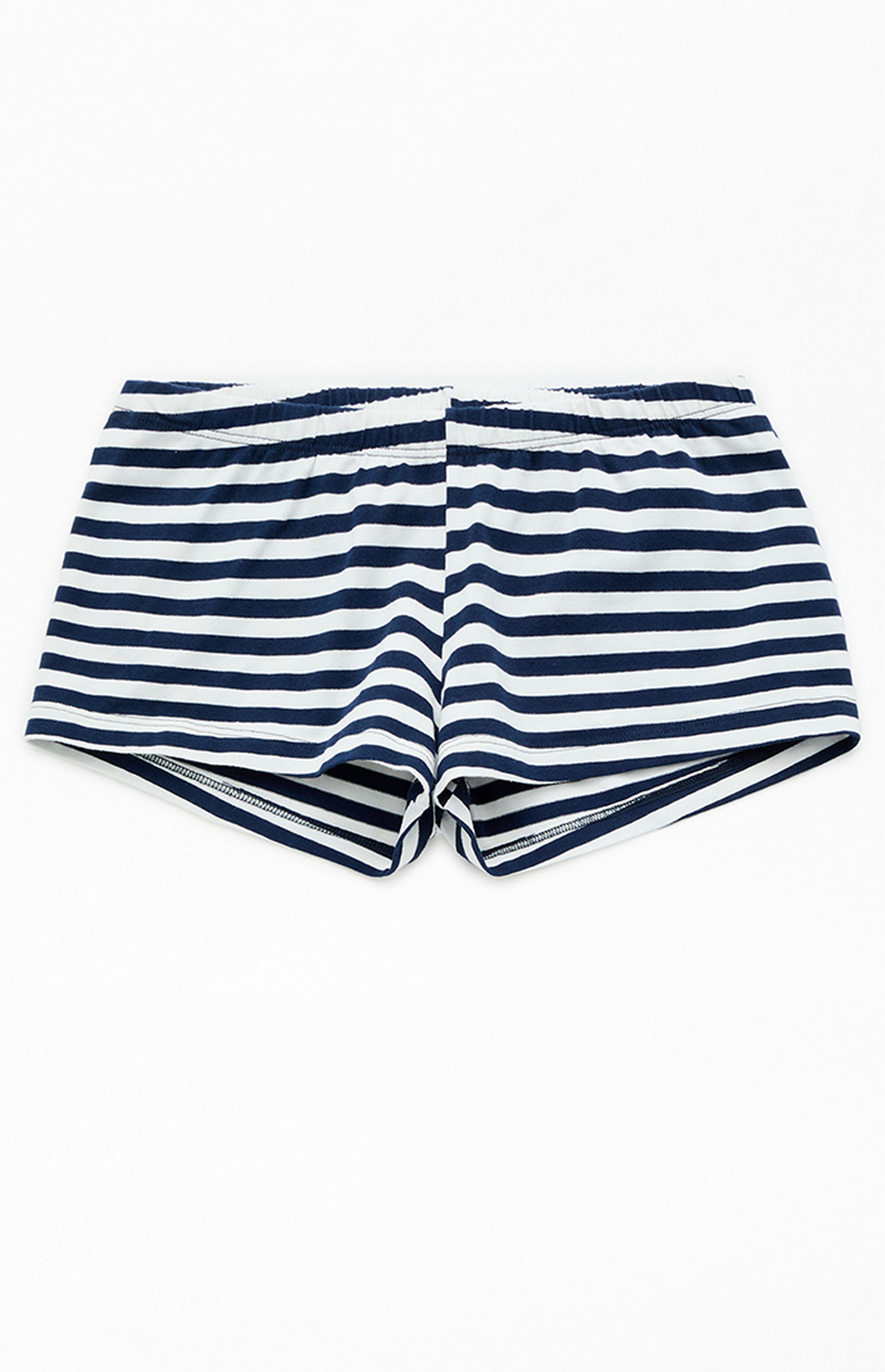 John Galt Blue & White Striped Boxer Boyshorts | Pacsun