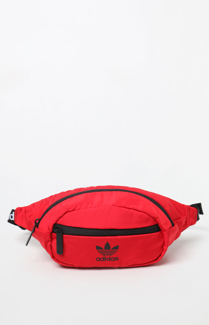 adidas red fanny pack