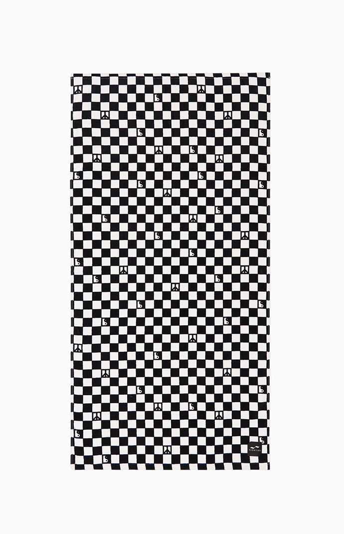 Slowtide Eco Check Turn Beach Towel - Thumbnail 2