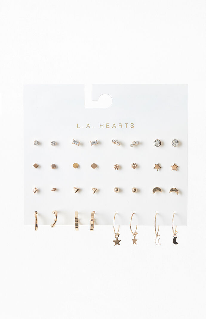 16 Pack Celestial Earrings
