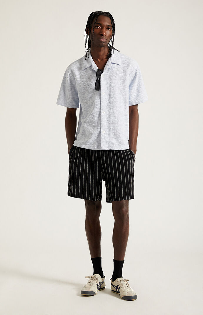 Pacsun Striped Linen Shorts