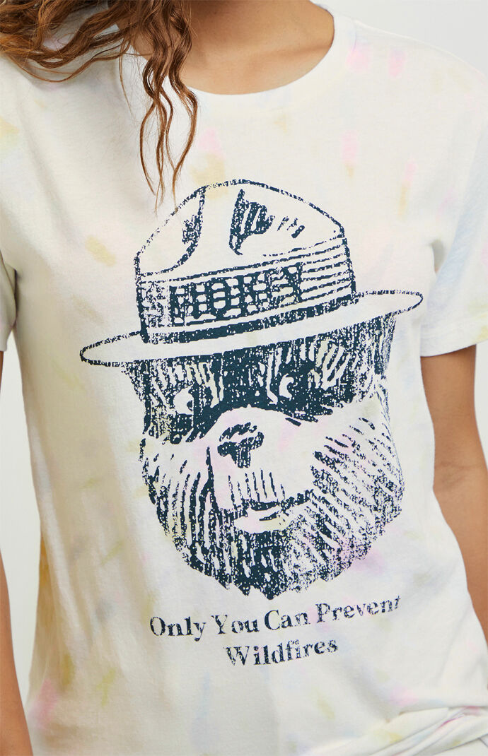 Tie-Dyed Smokey Boyfriend T-Shirt