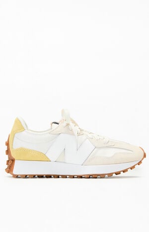 Women's Beige 327 Sneakers image number 1