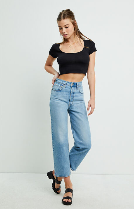 Rosa Scooped T-Shirt