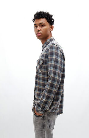 Bend Burnout Flannel Shirt Bend Burnout Flannel Shirt image number null